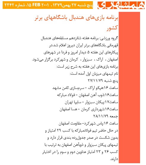 لیگ_برتر_هندبال_فصل_1379
